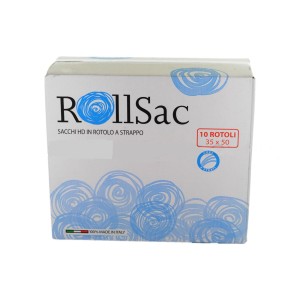 Buste in rotolo HD a strappo 14 my 30x45 cm 
