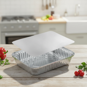 Vaschette Alluminio 4 Porz. 600 pezzi + 600 coperchi