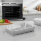 Vaschette Alluminio 6 Porz. 450 pezzi