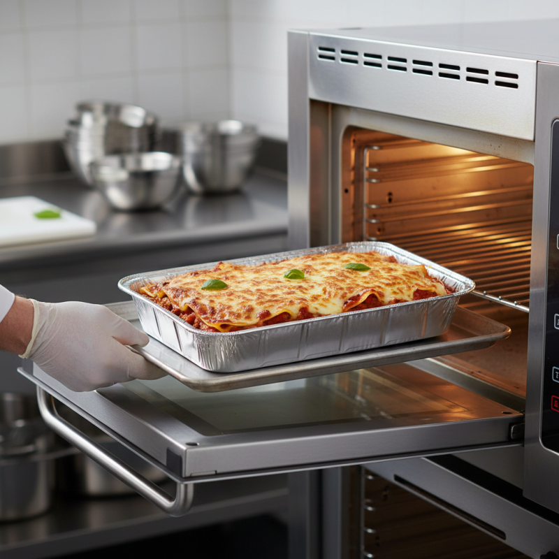 Vaschette Alluminio 6 Porz. 450 pezzi